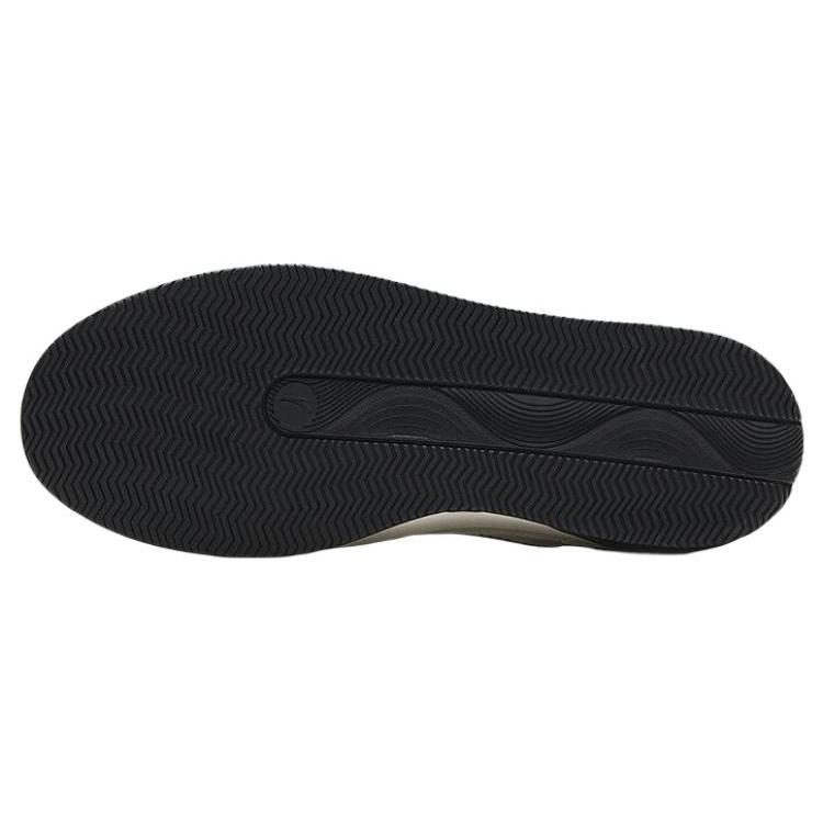 New Anta C37 Series Anti Slip Wear Resistant Low Top Skateboard Shoes Women's Black White 922338003-3
