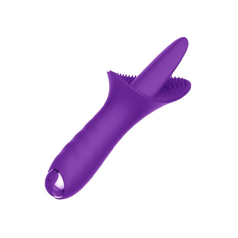 Tongue Vibrator Licking G Spot Clitoral Stimulator 10 Modes Vaginal Massage Sex Toy For Adult Women Orgasm Masturbator