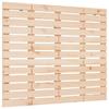 VidaXL Wall-mounted Headboard 126x3x91.5 Cm Solid Pine Wood 824678
