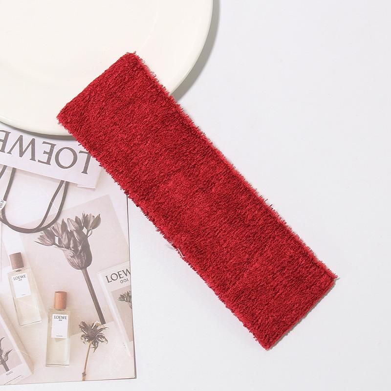 New Pure Cotton Fashionable Sports Headband Sweat Absorbing Unisex Headband High Elasticity Soft Hair Accessory Yoga Headband