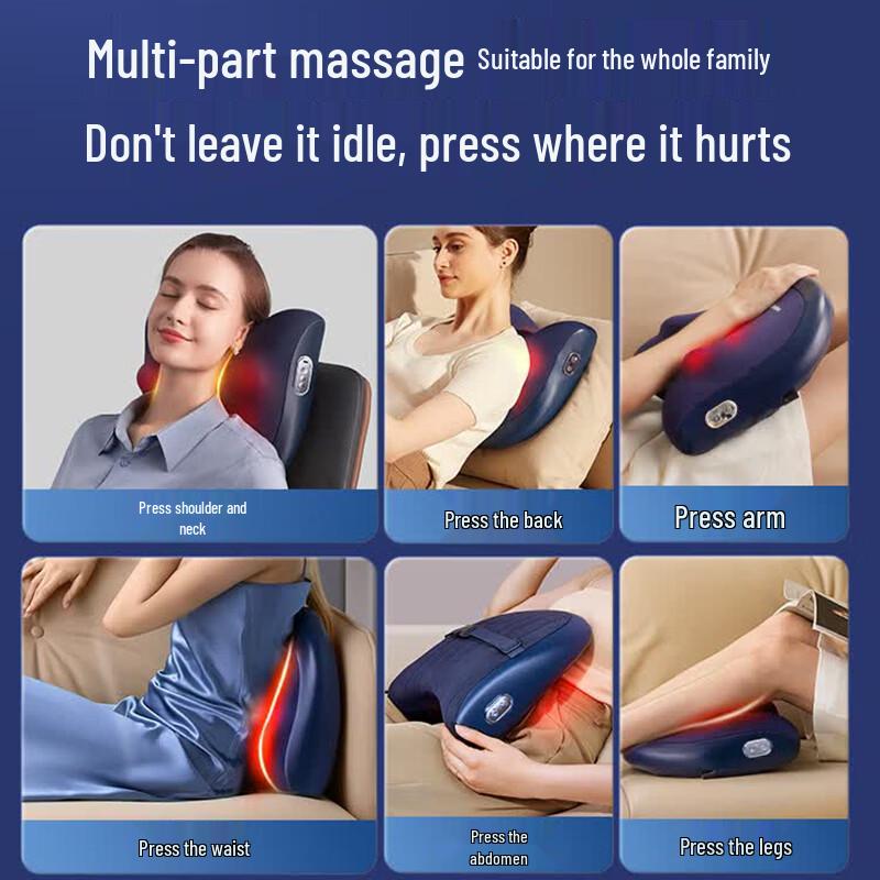Westinghouse BX3PLUS Back and Neck Massage Cushion CN plug (adapter included)