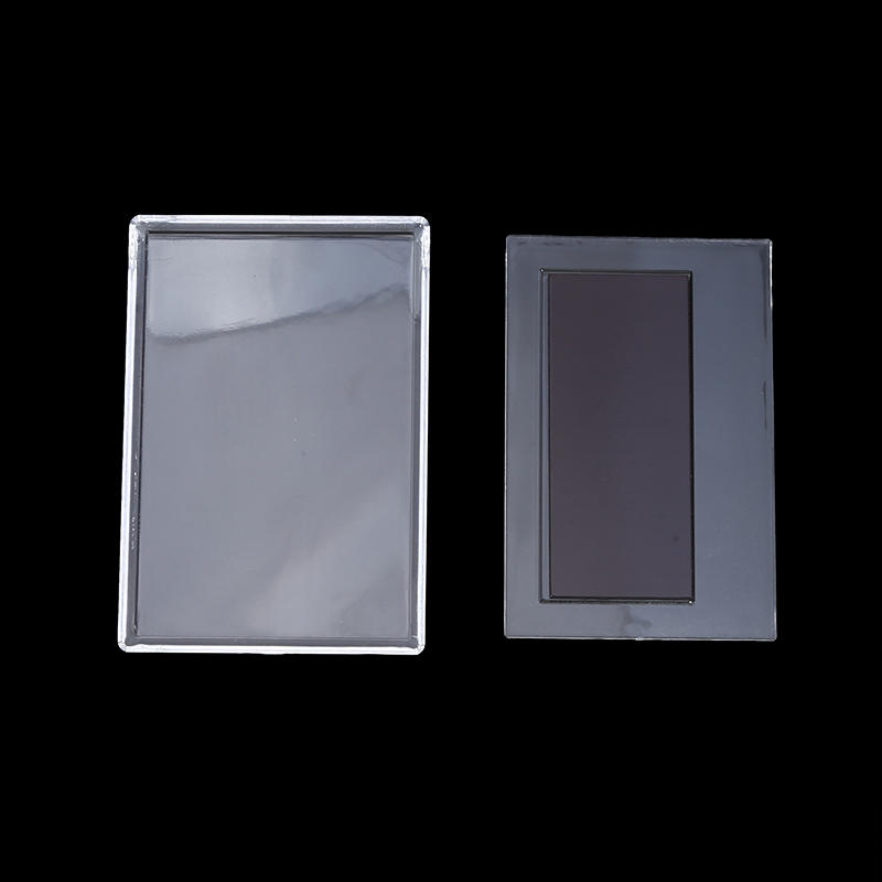 10PCS DIY Square Small Photo Display Frames Creative Transparent Decorative Refrigerator Magnet Kits Frame Blank Inserts