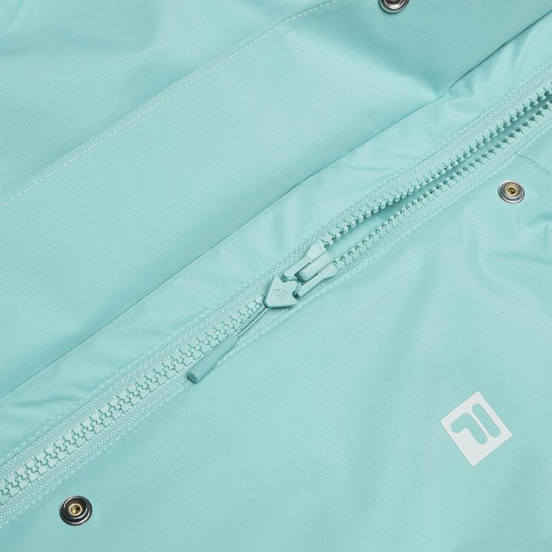 Fila Fashion Hooded Two-Piece Set Jacket Women Jackets Gray Green A11W517721FGN