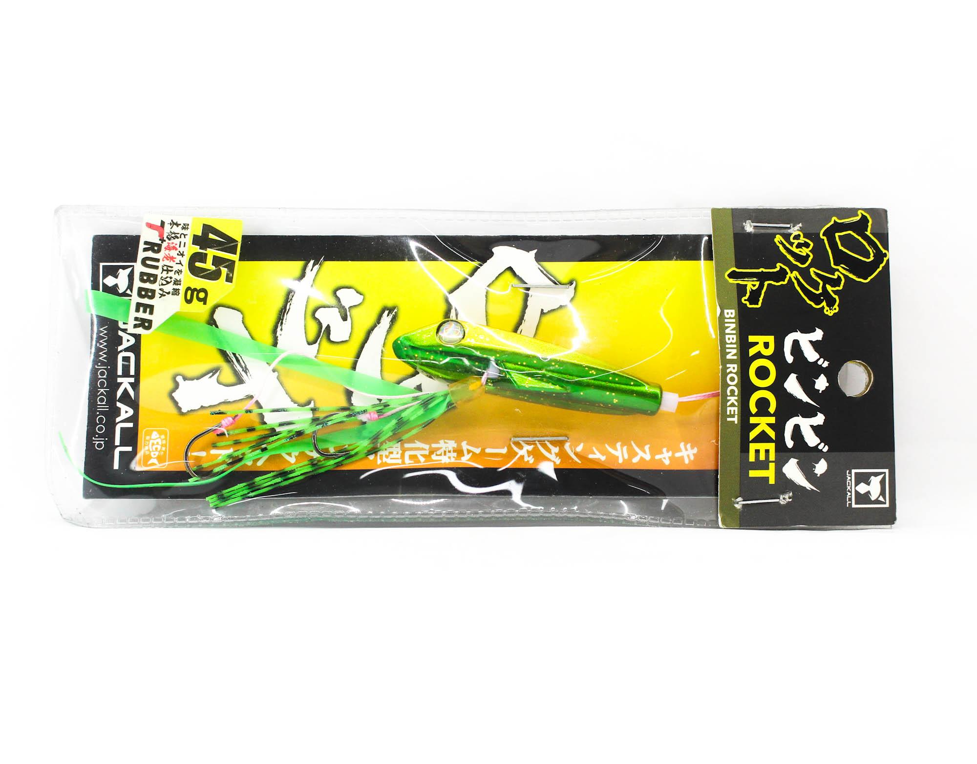 

Jackall Bin Bin Rocket 45 грамм Инчику Хромой Гурикин Зеленый (3864)