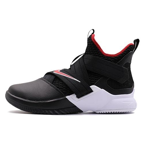 Nike LeBron Soldier XII EP Black University Red White Men s AO4053-001 EU 40.5