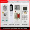 Universal K-1028E Air Conditioner Remote Control - Infrared, Supports Multi-Brand, OEM