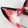 Fox for Cat Ears Headband and Faux Fur Tail for Halloween Cosplay Party Costume Accessories for Cat Ears Tail Set for Ad