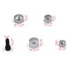 Motorcycle Parts Black Bolts Toppers Caps for 2007-2013 Harley FLT FLH 2008 2009 2010 2011 2012