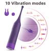 Vibrator Powerful Upgraded FairyKiss Female Orgasm Pen Clitoris and G-spot Stimulator Sex Toys Adult Products Vaginal Massage Stick Red Purple