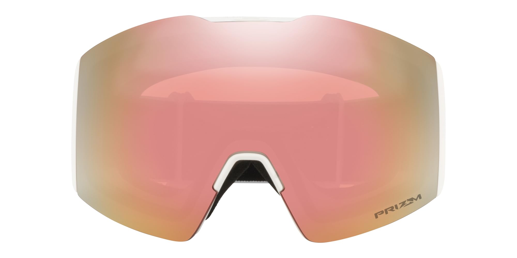 

Oakley Fall Line L Matte Rose Gold Iridium Free Size Goggles, White/Prizm Lens,