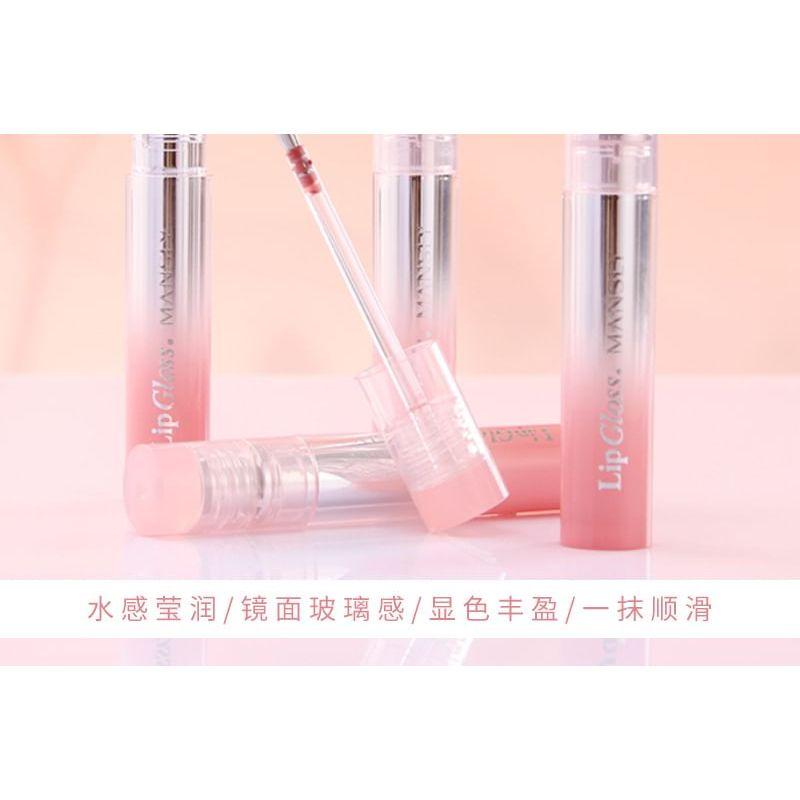 MANSLY - Wässriger Spiegel Lipgloss - 4 Farben