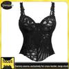 Europejsko-Amerykański Koronkowy Gorset Bodystocking