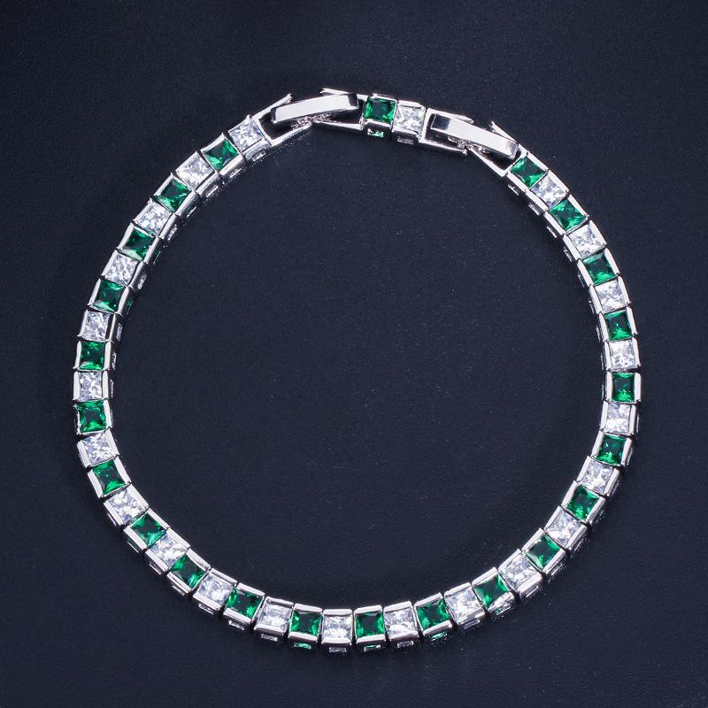 

Свежие украшения Микро-инкрустация цирконами Браслет Высококлассные изысканные украшения