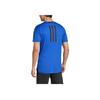 adidas D4T PS T-Shirt Bequem Vielseitig Schlichte Mode Einfarbig Kurzarm T-Shirt Herren Tops Blau JJ1354