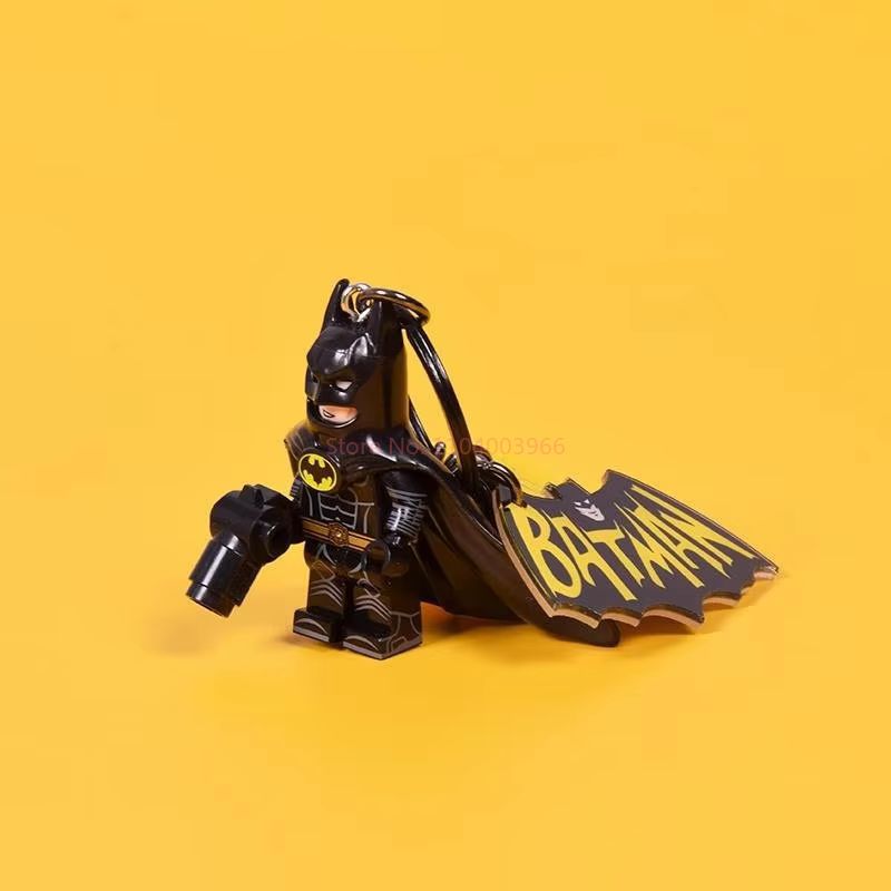 HEROCROSS Batman Anime Doll Pendant Car Keychain Pendant Children'S Backpack Pendant Accessories Gift Backpack Pendant For Boys