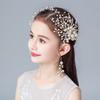 New Pearl Mori Tiara Accessories Super Fairy Hairpin Set Simple Atmospheric Pearl Pin Hair Accessories