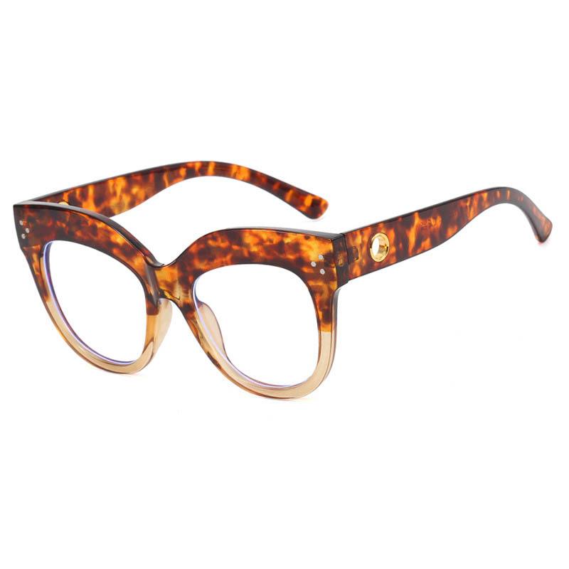 Vintage Cat Eye Glasses Nail Frame With Hollow Women Street Style Glasses Short Sight Eyewear 0 -0.5 -1 -1.25 -1.5 -2.0 To -6