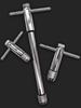 Adjustable T-Handle Ratchet Tap Wrench for Threading