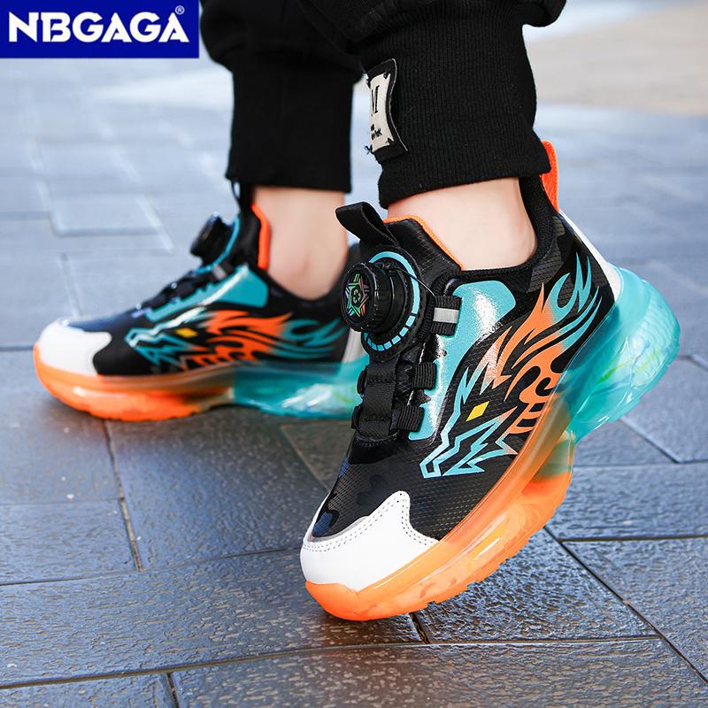 Ελαφριά Χειμερινά Παιδικά Αθλητικά Παπούτσια Περιστρεφόμενη Αγκράφα Παιδικά Αθλητικά Παπούτσια Casual Δερμάτινα Παπούτσια Τρεξίματος Εξωτερικού Χώρου Παιδικά Παπούτσια Τένις Αντιολισθητικά