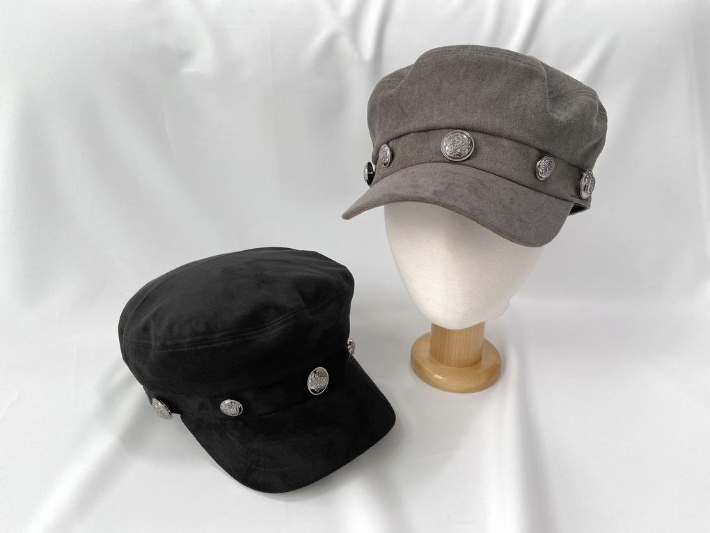 Women's Fall/Winter Silver Classic Sailor Hunting Cap Bread Hat