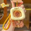 Bread Hat Toast Capybara Plush Keychain With Cartoon Pendant Bag Decoration Gift