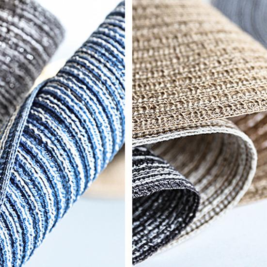 Round Cup Coasters Heat Insulated Bowl Plate Mat Non-slip Table Placemat Decor