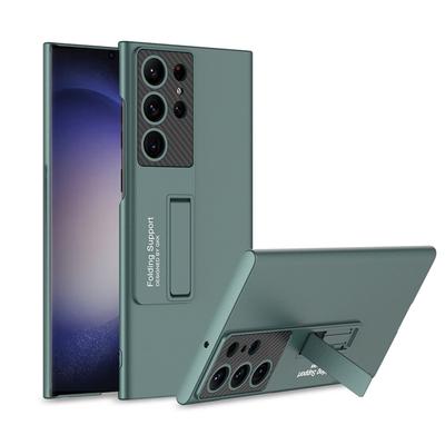 Luksusowa, ultracienka tylna obudowa z podstawką i uchwytem na długopis do etui Samsung Galaxy S24 Ultra Plus 5G, etui chroniące aparat