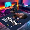 Custom Name Personalized Kylian Mbappe Print Carpet, Versatile Home Decor Rug, for Playroom, Apartment, Balcony, Entryway, Hallway Gift