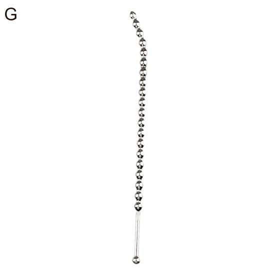Yousheng Urethral Tube Rod Universal Effective Metal Urethral Dilator Stimulation Stopper for Boyfriends