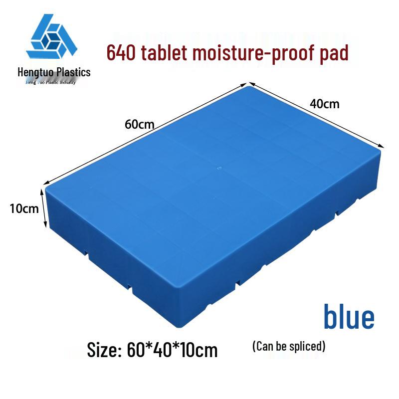 Moisture-Proof Interlocking Plastic Pallet Tray for Warehouse Storage