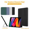 HD Flip Lederhülle Für Xiaomi Pad 8 7 Pro 5 6 Pro Hülle Redmi Pad SE 11 8.7 Pad 2 9.7" 11" Pro 12.1" M1 Mit Aufwach-Schlaf-Abdeckung