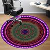 1pc Mandala Pattern Chair Carpet for Office Non-Slip Mat for Office - Decorative Floor Mat  yy251030251