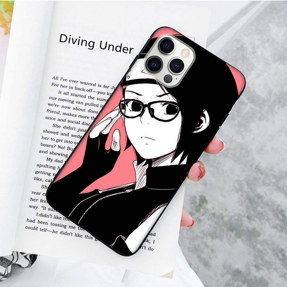 JW57 Boruto Black Sofe Case for Xiaomi Poco X6 X4 M5 M6 F5 F6 C65 C55 C50 C51 C40 Pro Redmi 14C A3X 13C 12C 11T 10A 9C Note 7 6 8A Plus