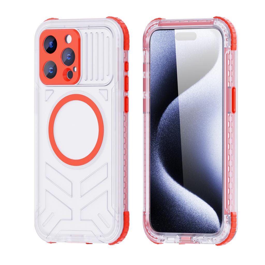 IP68 Wasserdichte Handyhülle Aluminiumlegierung Fallschutz 360 Vollschutz für IPhone 15 Pro Max Plus Serie