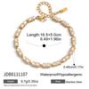 Youthway Delicate Zircon Tennis Bracelet For Women Minimalist 18K Gold PVD Plated Stainless Steel Bracelet Fashion Jewelry Gift