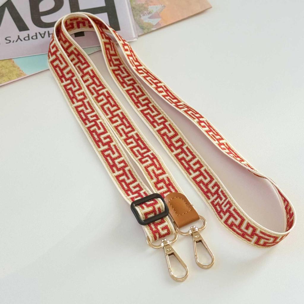 Chinese Gold Embroidery Phone Lanyard: Stylish, Adjustable Crossbody Strap & Anti-Lost Outdoor Shoulder Rope