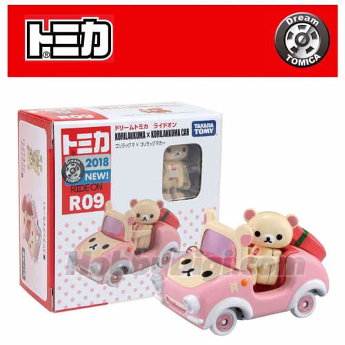 Tomica Dream Tomica Ride On R09 Korilakkuma x Korilakkuma Car