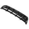 Black   Car Rear Bumper   Fin Spoiler Diffuser(Black)