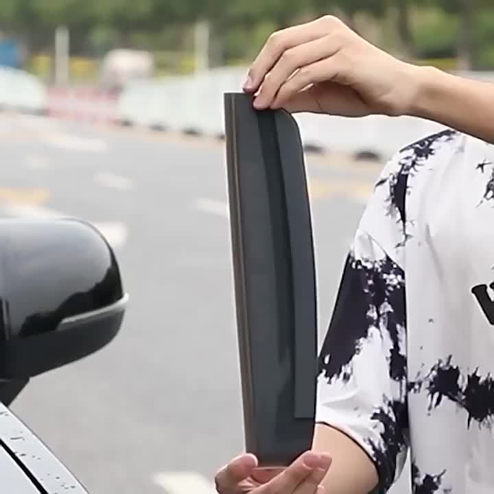 1pc Silicone Car Window Squeegee No-Scratch Cleaning Tool,Professional Glass Wiper for Streak-Free Shine Shower Doors & Mirrors Car Care Accessory