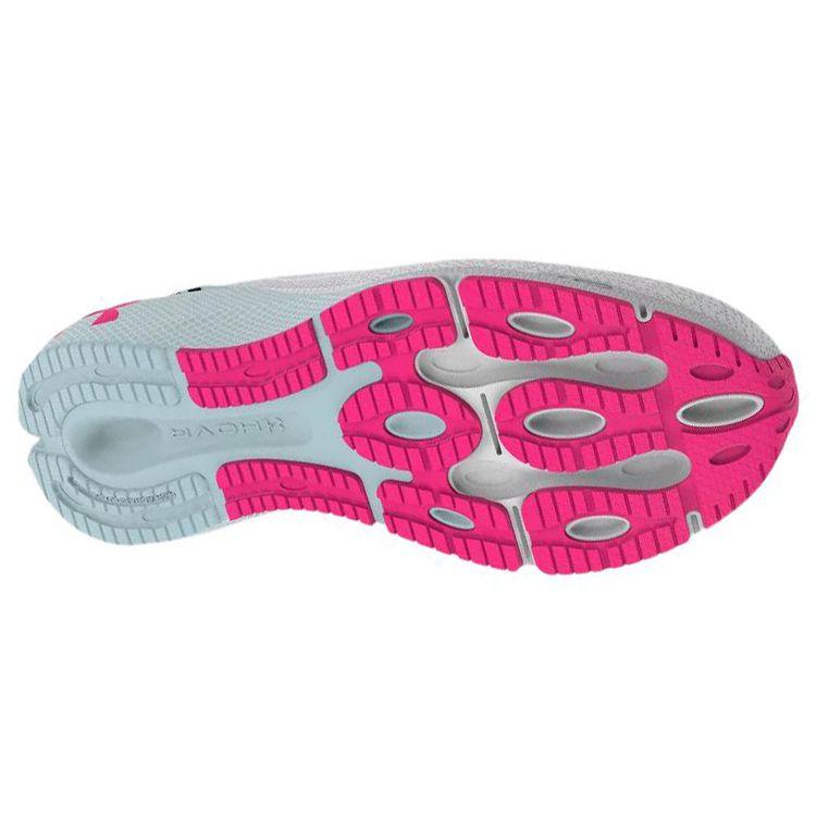 Under Armour Women's HOVR Machina 3 Running Shoes White Breaker Blue 3024907-103