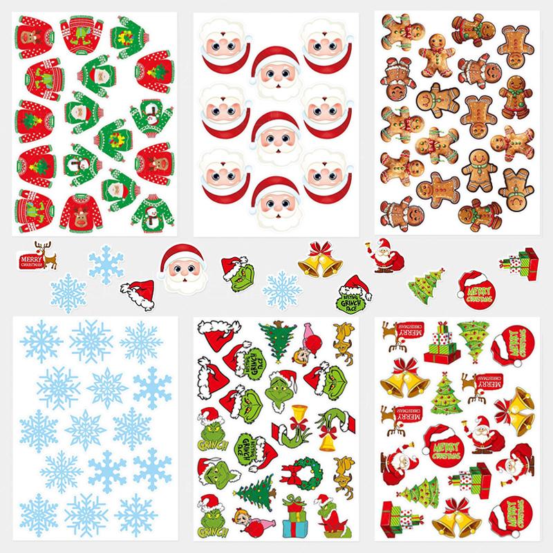 Weihnachtsthema Süßigkeitenbox und Verpackungsbeutel Weihnachten Zuhause Geburtstagsfeier Snack Keks Verpackungsmaterial 2025 Neujahrsgeschenk Requisiten