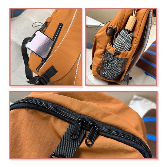 Zaino da Viaggio Unisex Impermeabile Borsa da Scuola per Studenti Leggero Grande Capacità Daypack con Tasche Multiple per Pendolarismo Scuola Escursionismo