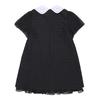 The Coffee Bean   Tea Leaf Black Lace Frill Dress Bz24op03bk