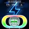 Speaker With Dynamic Lighting 15 Hour Play time Small Portable Design 360 Soundstage ABS for Home Entertainment