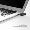 1 Male To 2 Port Female USB2.0 Charging Splitter USB Charging Extender USB 2.0 Charging Hub