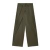 Pantaloni Larghi Oversize da Donna con Pieghe Asimmetriche Vestibilità Larga Pantaloni Casual