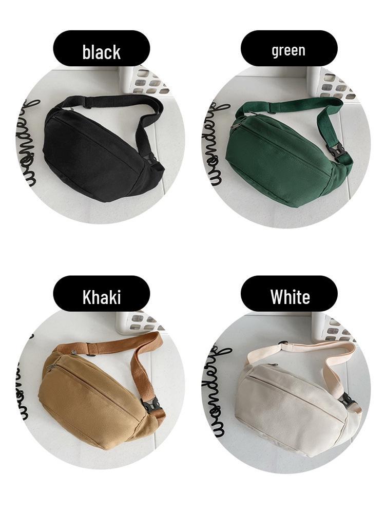 Men’s Large-Capacity Crossbody Sports Bag: Versatile Fanny Pack & Casual Chest Bag for Travel