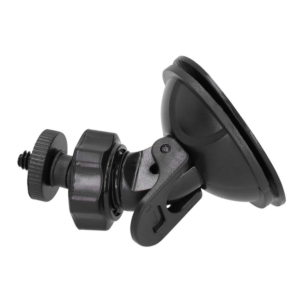 Car Camera Suction Cup Mount 1 4in Screw Windshield Holder Adapter for DV GPS Black