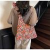 New Women's Canvas Niche Light Luxury Premium Texture Shoulder Armpit Large Capacity Lazy Wind Tote Bag