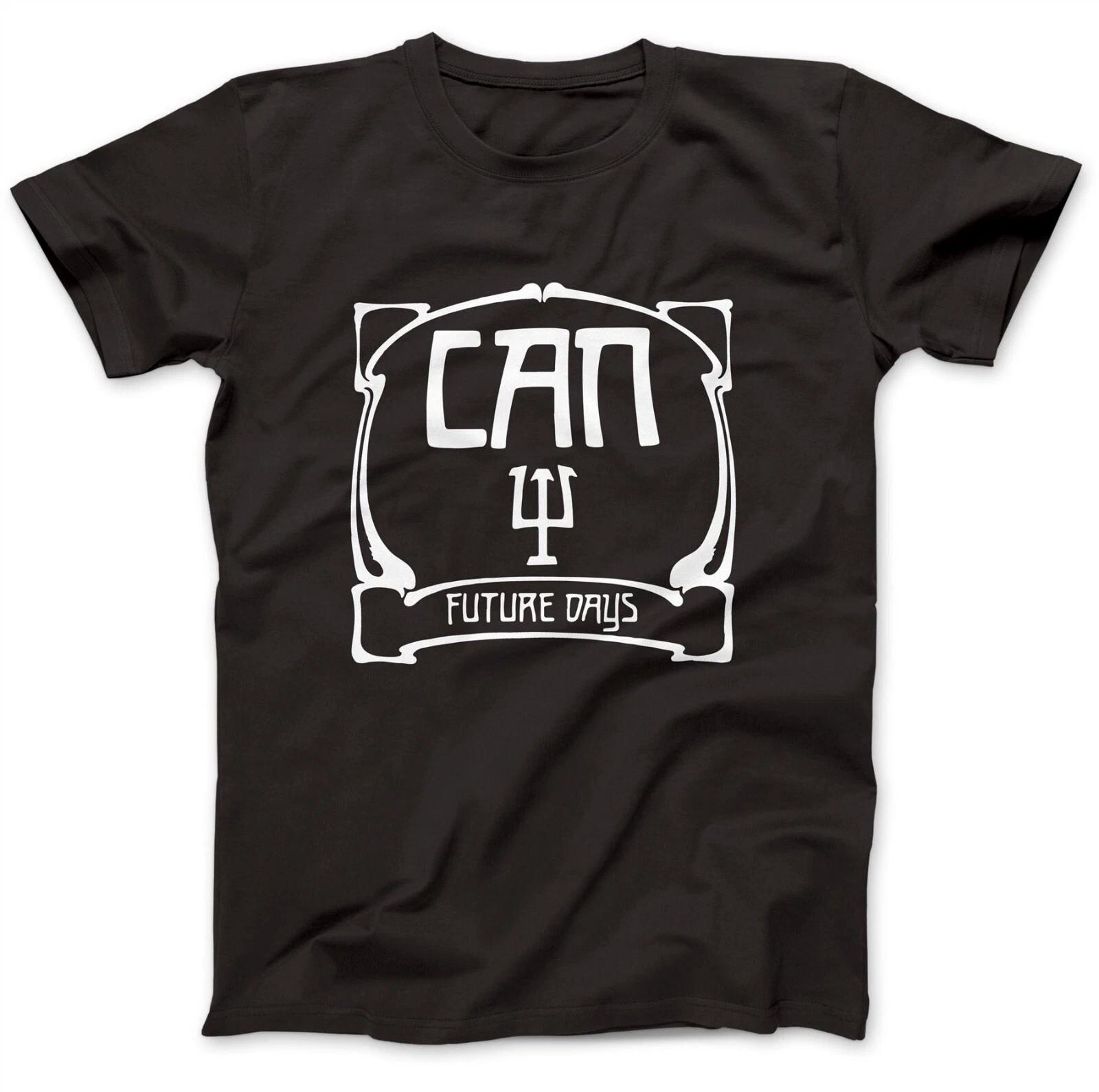 New Can Future Days Tribute Krautrock T-Shirt 100% Premium CottonBand 150